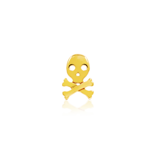 SKULL CROSSBONE - THREADLESS END *PRE-ORDER* Junipurr Jewelry