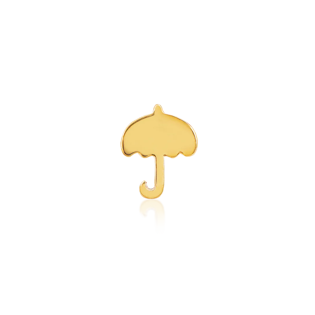 GOLD UMBRELLA - THREADLESS END *PRE-ORDER* Junipurr Jewelry