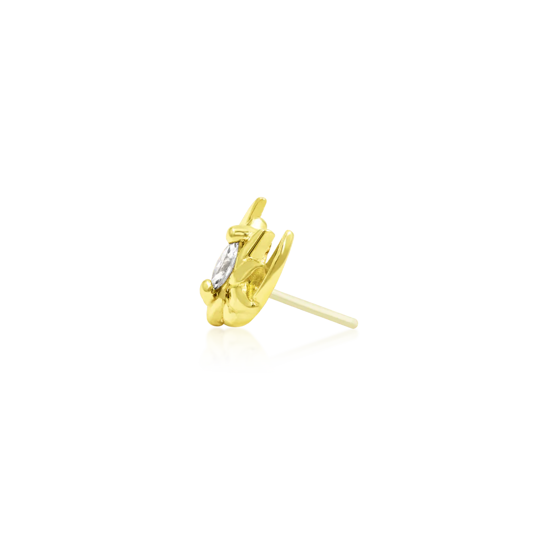 GUARDIAN MOON - THREADLESS END *PRE-ORDER* Junipurr Jewelry