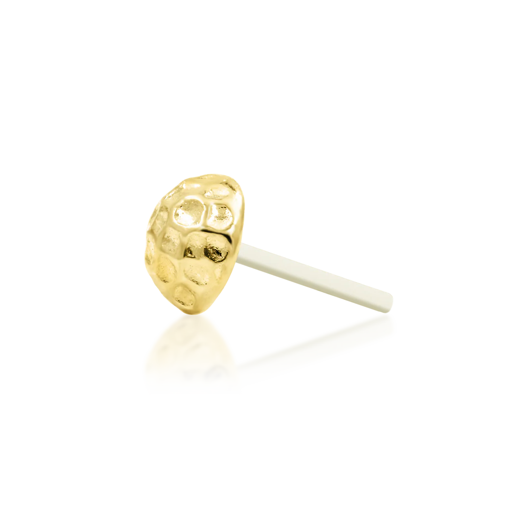 HAMMERED DOME - THREADLESS END *PRE-ORDER* Junipurr Jewelry