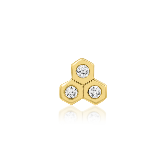 TRI-HIVE - THREADLESS END *PRE-ORDER* Junipurr Jewelry