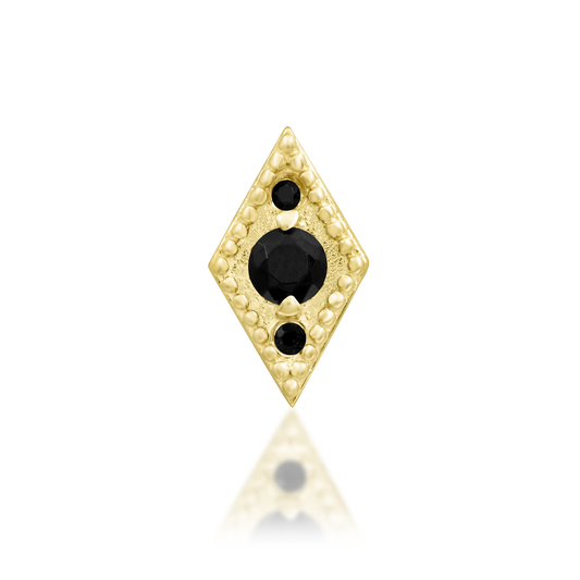ISADORA + BLACK CZ - THREADLESS END *PRE-ORDER* Junipurr Jewelry