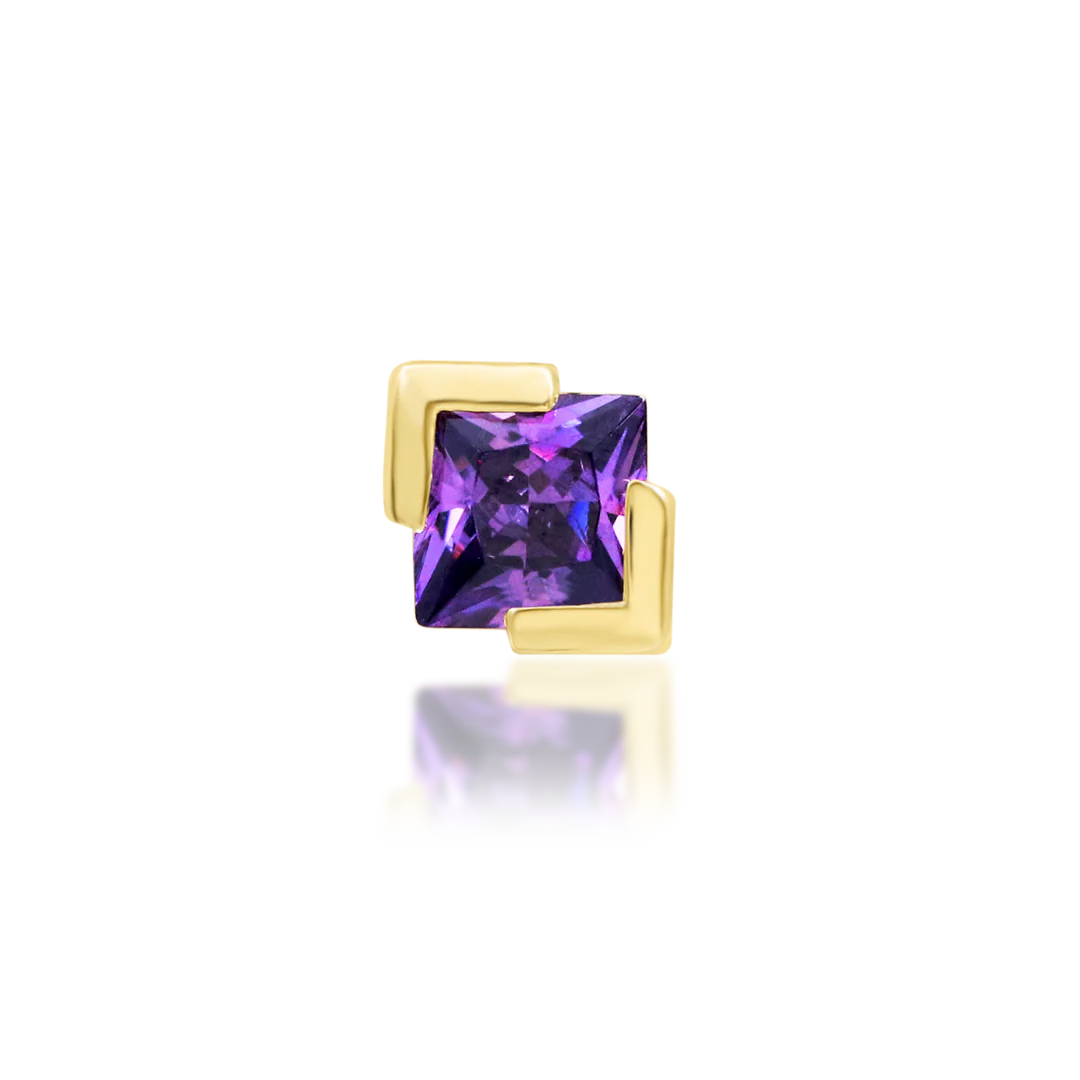 JOLAN + AMETHYST - THREADLESS END *PRE-ORDER* Junipurr Jewelry