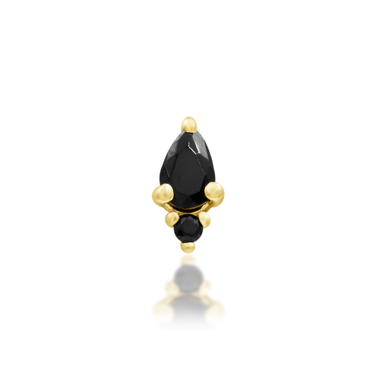 KARMA BLACK CZ - THREADLESS END *PRE-ORDER* Junipurr Jewelry