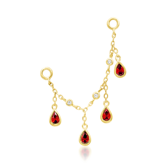 KARRO + GARNET - CHAIN *PRE-ORDER* Junipurr Jewelry