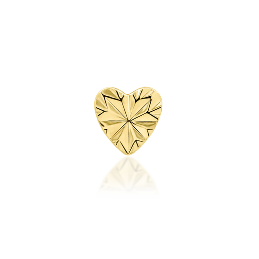 LASER HEART - THREADLESS END *PRE-ORDER* Junipurr Jewelry