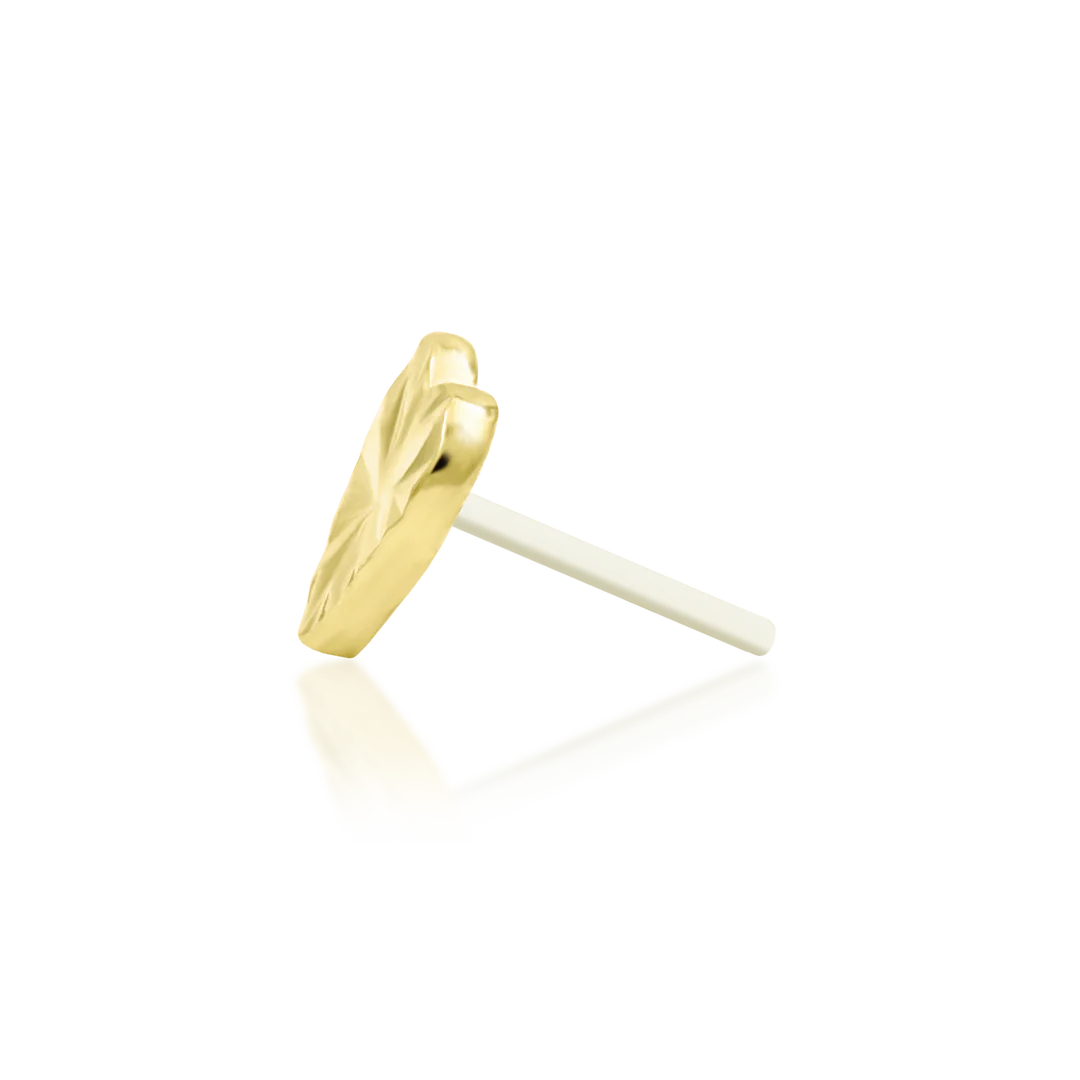 LASER HEART - THREADLESS END *PRE-ORDER* Junipurr Jewelry