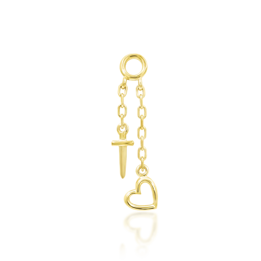 LOVE HURTS - CHARM *PRE-ORDER* Junipurr Jewelry