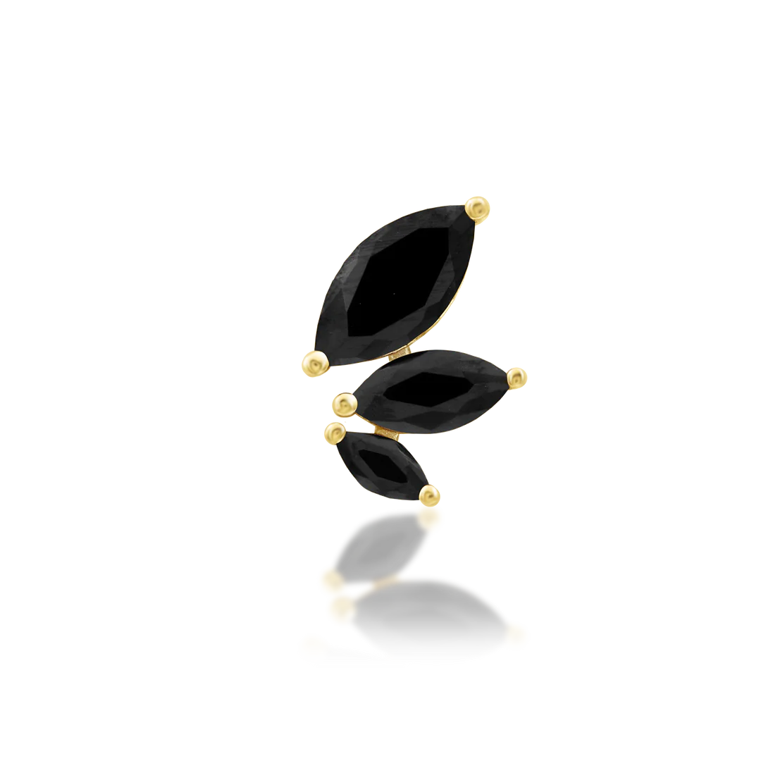 MALICE + BLACK CZ - THREADLESS END *PRE-ORDER* Junipurr Jewelry
