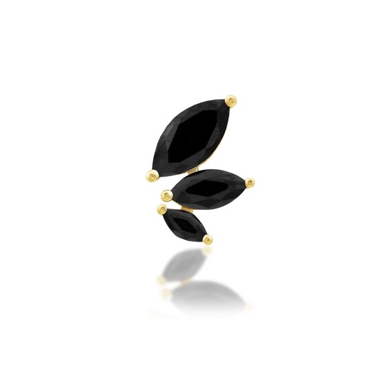 MALICE + BLACK CZ - THREADLESS END *PRE-ORDER* Junipurr Jewelry