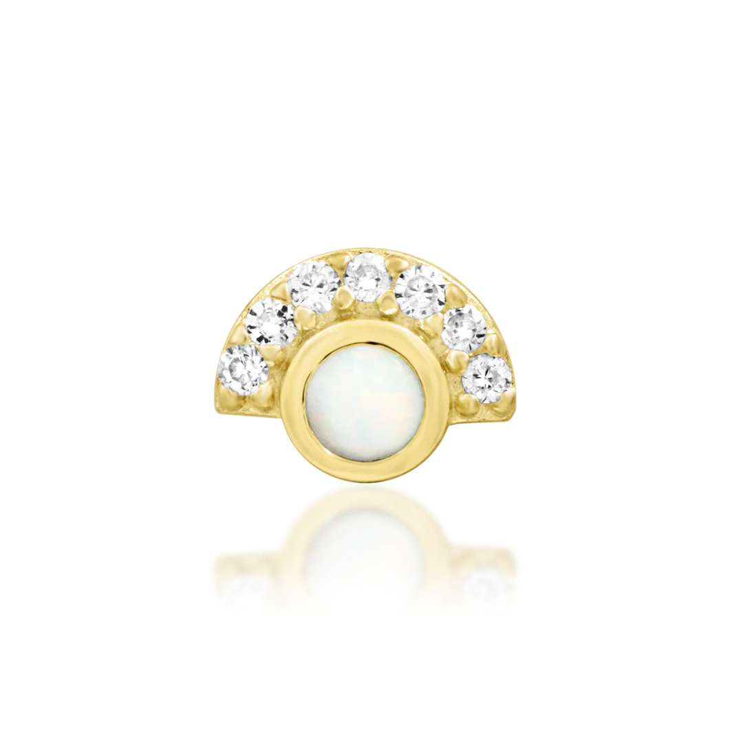 NAILA + OPAL - THREADLESS END *PRE-ORDER* Junipurr Jewelry