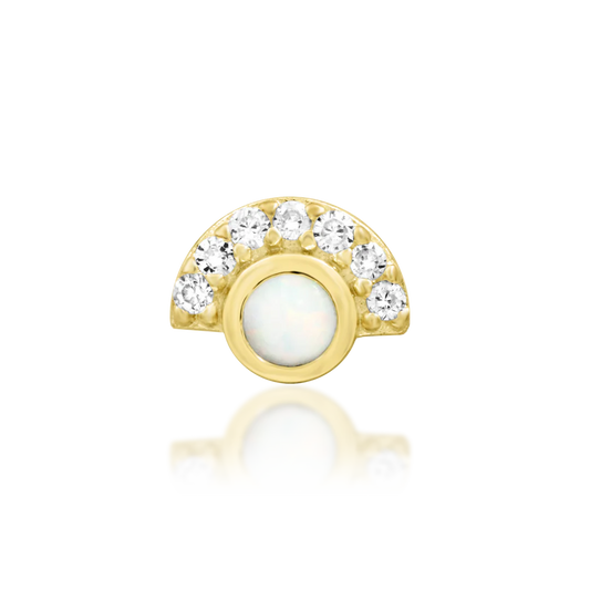 NAILA + OPAL - THREADLESS END *PRE-ORDER* Junipurr Jewelry
