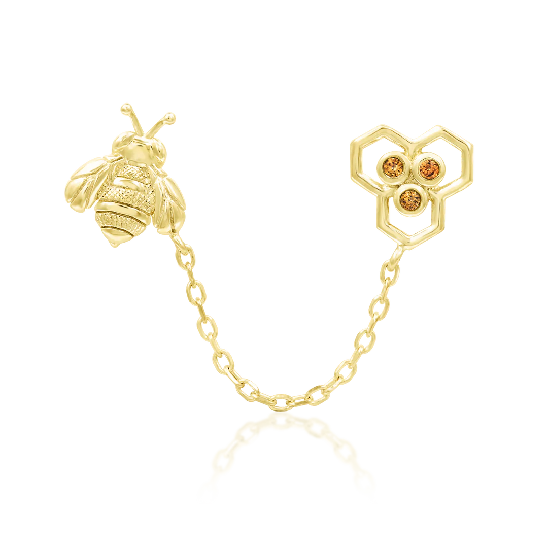 OH HONEY - THREADLESS END *PRE-ORDER* Junipurr Jewelry