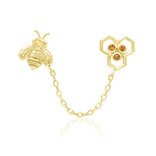 OH HONEY - THREADLESS END *PRE-ORDER* Junipurr Jewelry