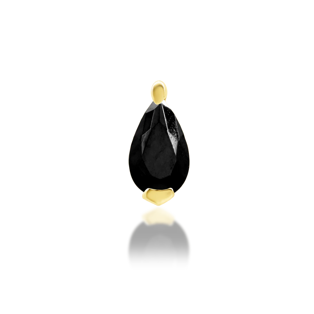 PATSY + BLACK CZ - THREADLESS END *PRE-ORDER8 Junipurr Jewelry