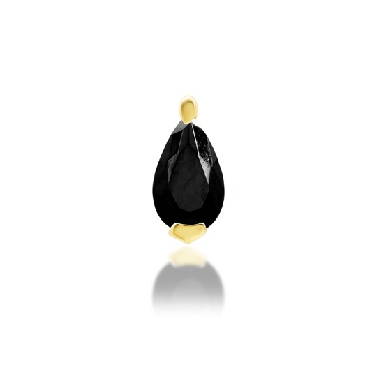 PATSY + BLACK CZ - THREADLESS END *PRE-ORDER8 Junipurr Jewelry