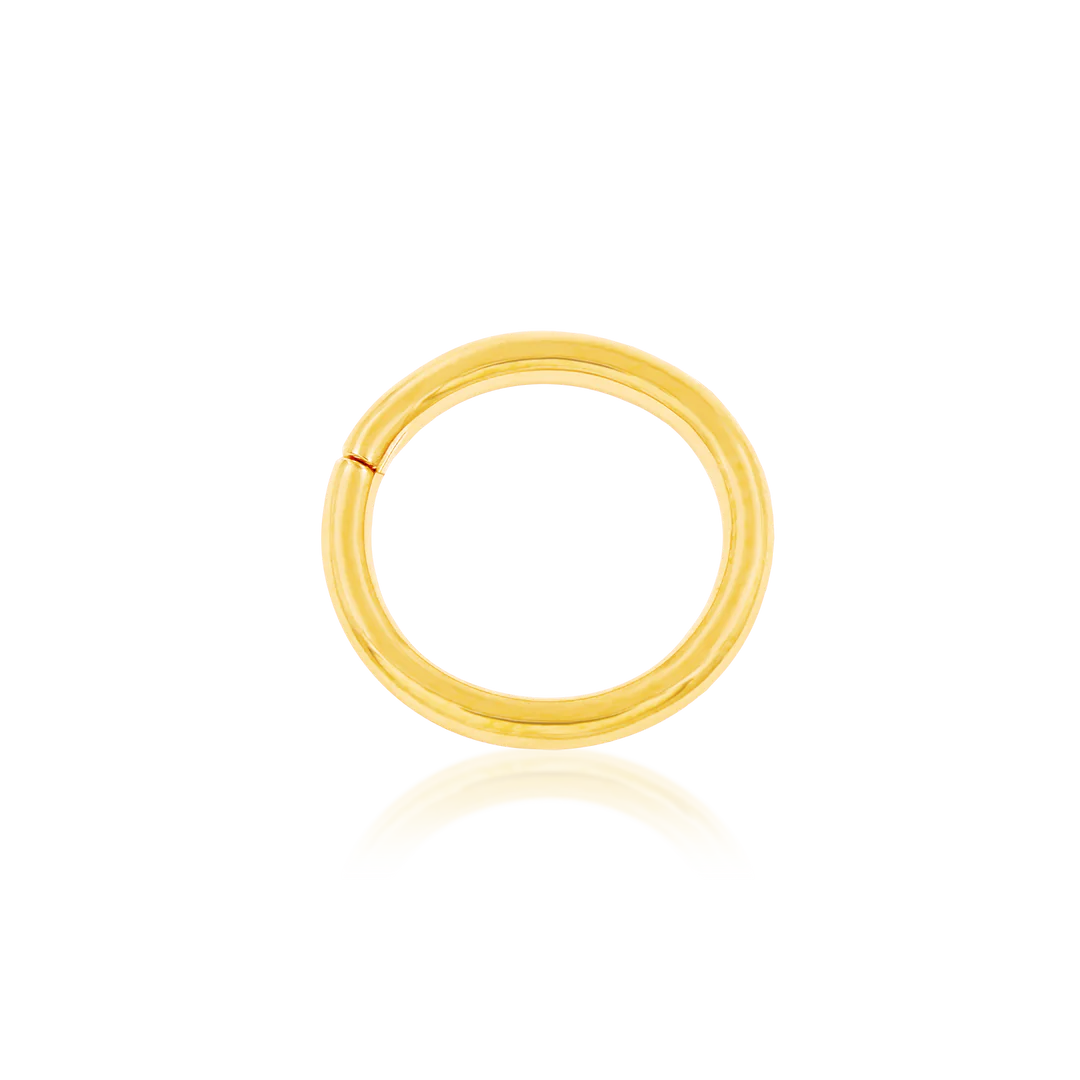 PLAIN GOLD RING - SEAM RING *PRE-ORDER* Junipurr Jewelry