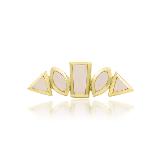PRIM + ROSE QUARTZ - THREADLESS END *PRE-ORDER* Junipurr Jewelry