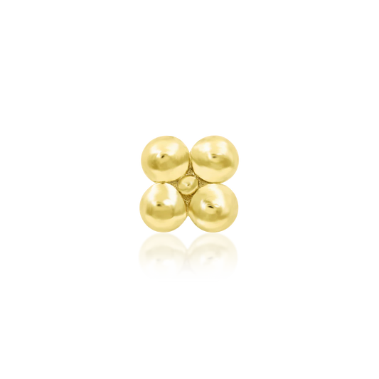 QUAD-BEAD - THREADLESS END *PRE-ORDER* Junipurr Jewelry