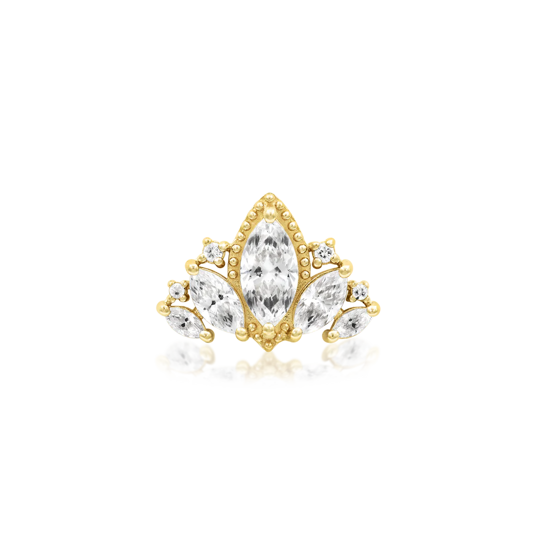 QUEEN NAVEEN - THREADLESS END *PRE-ORDER* Junipurr Jewelry