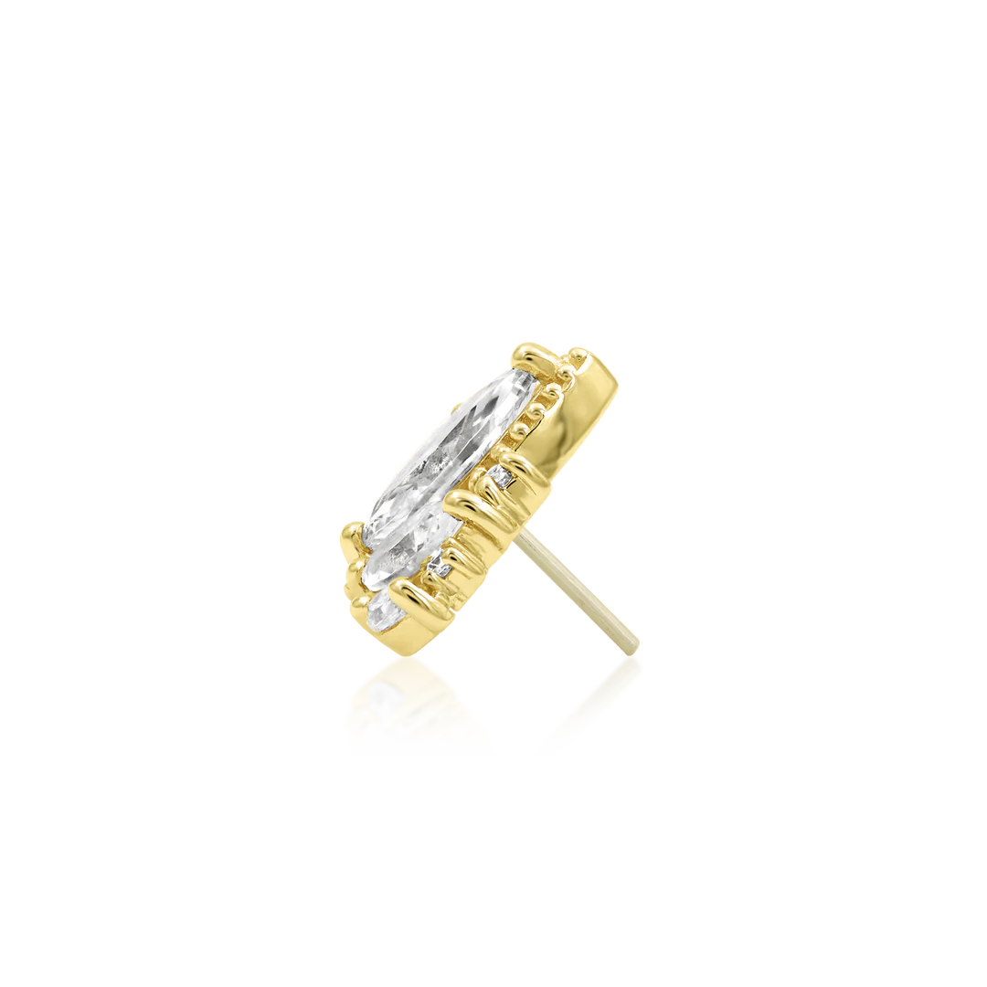 QUEEN NAVEEN - THREADLESS END *PRE-ORDER* Junipurr Jewelry