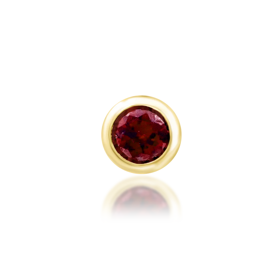 SCARLET BEZEL - THREADLESS END *PRE-ORDER* Junipurr Jewelry