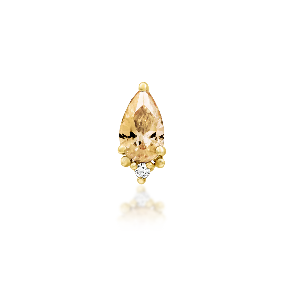 GRACIE CHAMPAGNE - THREADLESS END *PRE-ORDER* Junipurr Jewelry