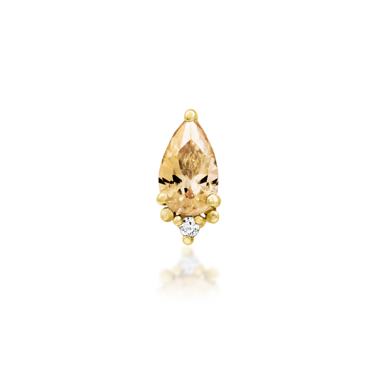 GRACIE CHAMPAGNE - THREADLESS END *PRE-ORDER* Junipurr Jewelry